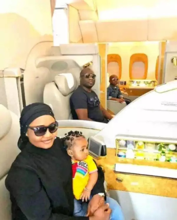 Gucci King, Mompha, Flies First Class To India With His Family, Shares Photos